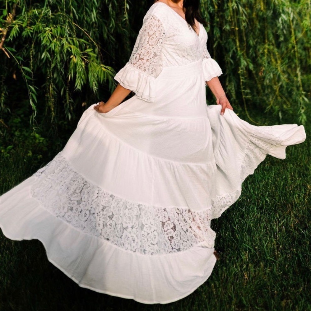 NWT boho wedding dress
